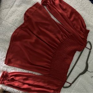 Express off the shoulder blouse